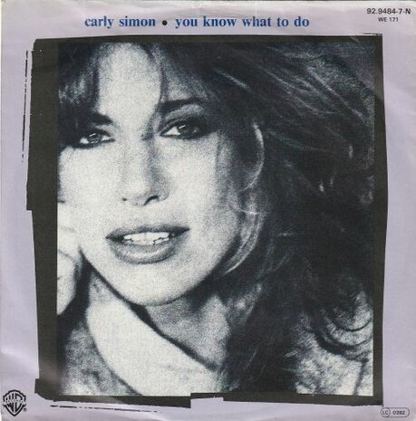 Carly Simon - You Know What To Do + Orpheus (Vinylsingle)