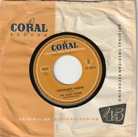 Clark Sisters - Mocdern Hawaiian Medley + Cocoanut grove (Vinylsingle)