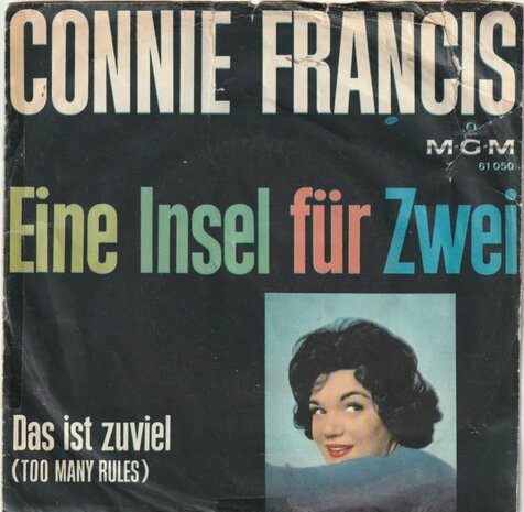 Conny Francis - Eine insell fur zwei + Das ist zuviel (Vinylsingle)