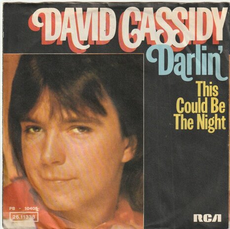 David Cassidy - Darlin + This Could Be The Night (Vinylsingle)