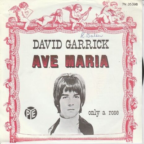 David Garrick - Ave Maria + Only a rose (Vinylsingle)