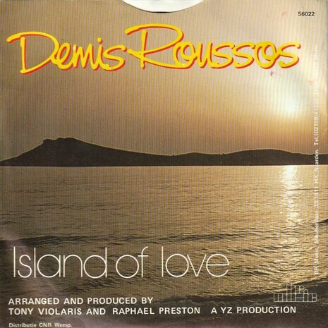 Demis Roussos - Island of love + (instr.) (Vinylsingle)