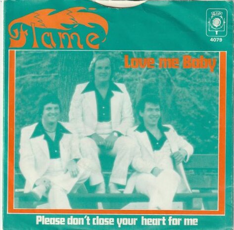 Flame - Love me baby + Please don't close your heart for me (Vinylsingle)