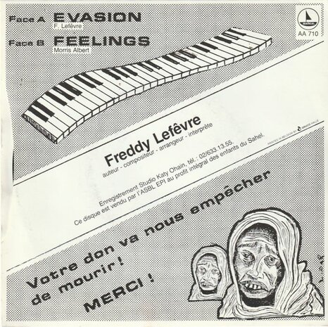 Freddy Lefevre - Evasion + Feelings (Vinylsingle)