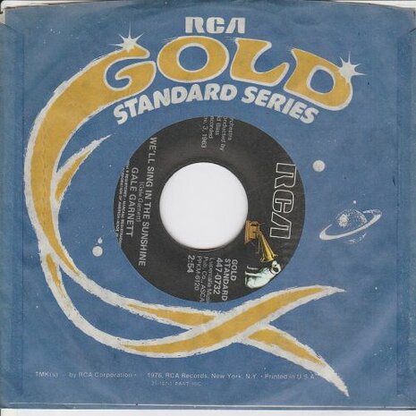 Gale Garnett - We'll sing in the sunshine + You are my sunshine (Vinylsingle)