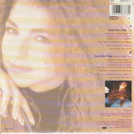 Gloria Estefan - Seal our fate + (remix edit) (Vinylsingle)