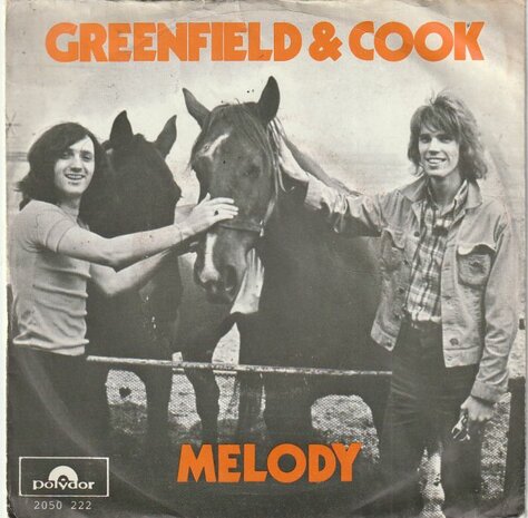 Greenfield & Cook - Melody + Senta (Vinylsingle)