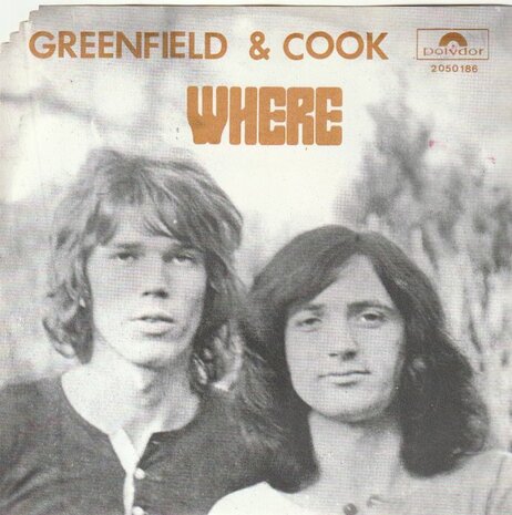 Greenfield & Cook - Where + It's up to you (part I) (Vinylsingle)