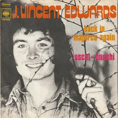 J. Vincent Edwards - Back in Majorca again + Uschi buschi (Vinylsingle)