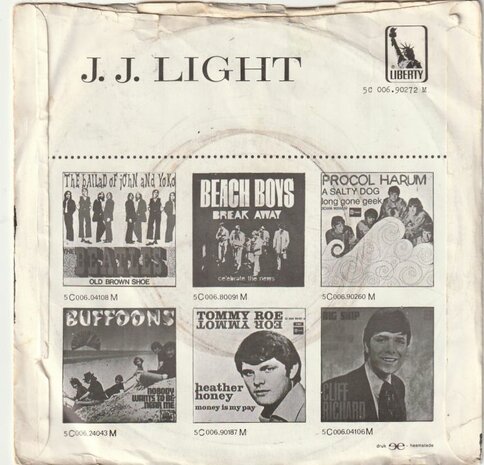 J.J. Light - Heya + On the road now (Vinylsingle)