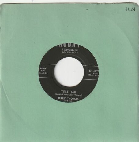 Jerry Thomas - Baby Please + Tell Me (Vinylsingle)