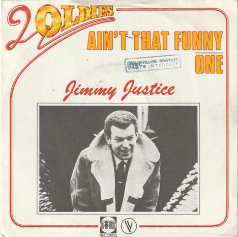 Jimmy Justice - Ain't that funny + One (Vinylsingle)