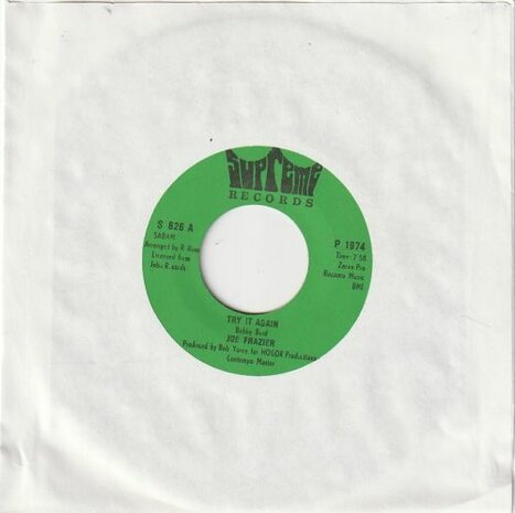 Joe Frazier - Try It Again + Knock On Wood (Vinylsingle)