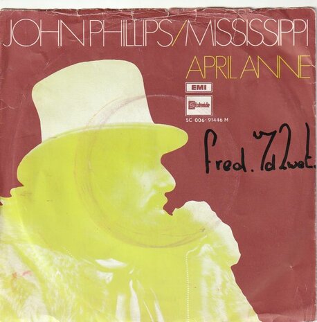 John Phillips - Mississippi + April Annie (Vinylsingle)