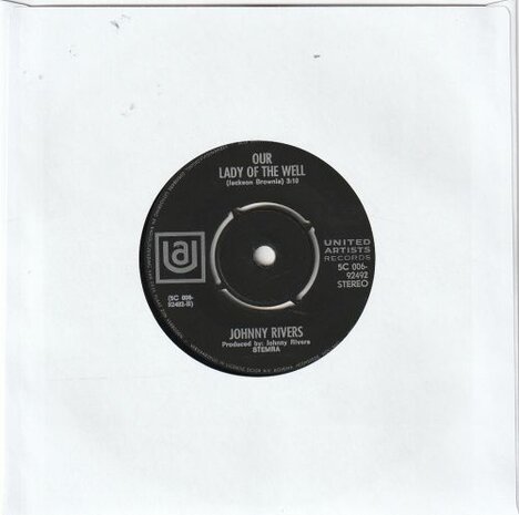 Johnny Rivers - Sea cruise + Our lady of the well (Vinylsingle)