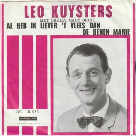 Leo Kuysters - Oh, wat heb ik toch gedaan + Al heb ik liever het vlees (Vinylsingle)