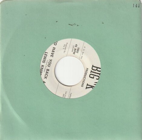 Lewis Knippa - There I Go Again + To Have You Back Again (Vinylsingle)