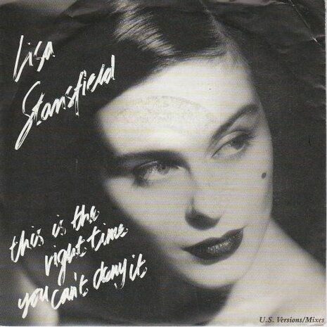 Lisa Stansfield - This is the right time + You can't deny it (Vinylsingle)