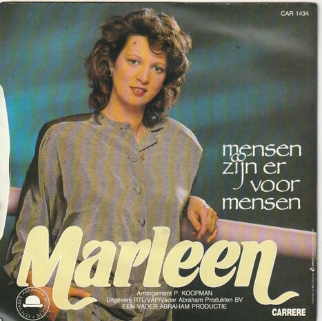 Marleen - Je Foto + Mensen Zijn Er Voor Mensen (Vinylsingle)