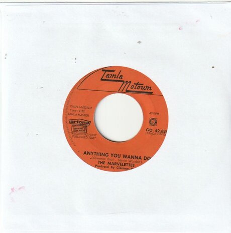 Marvelettes - Don't Mess With Bill + Anything You Wanna Do (Vinylsingle)