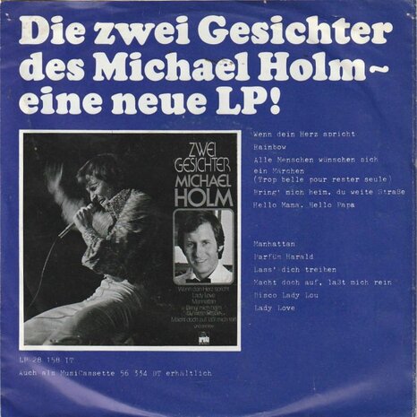 Michael Holm - Musst Du Jetzt Grade Gehen, Lucille + Bring Mich Heim, Du Weite Strasse (Vinylsingle)