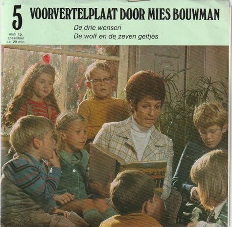 Mies Bouwman - Voorvertelplaat 5 (Vinylsingle)