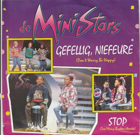 Ministars - Gefellig, Niefeure + Stop (Vinylsingle)