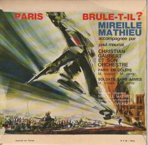 Mireille Mathieu - Paris Brule-T-Il (EP) (Vinylsingle)