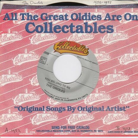 Orioles - Till then + You belong to me (Vinylsingle)