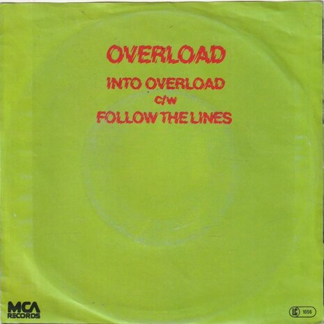 Overload - Into Overload + Follow The Lines (Vinylsingle)