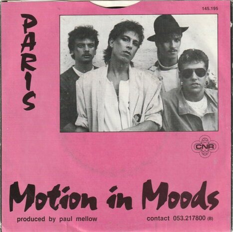 Paris - Motion In Moods + (Instrumental) (Vinylsingle)