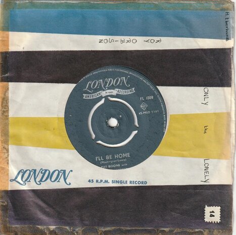 Pat Boone - I'll be home + I almost lost my mind (Vinylsingle)