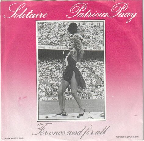 Patricia Paay - Solitaire + For Once And For All (Vinylsingle)