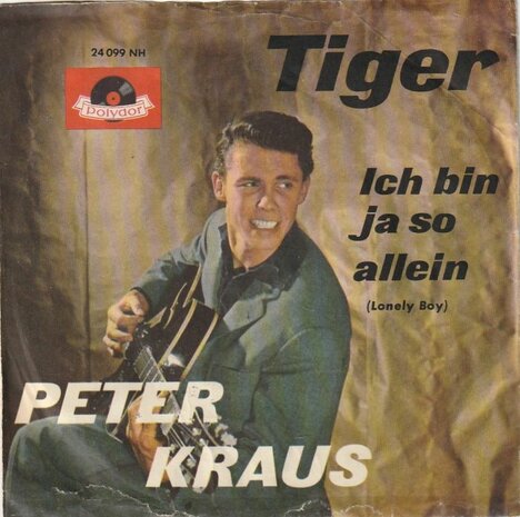 Peter Kraus - Tiger + Ich bin ja so allein (Vinylsingle)