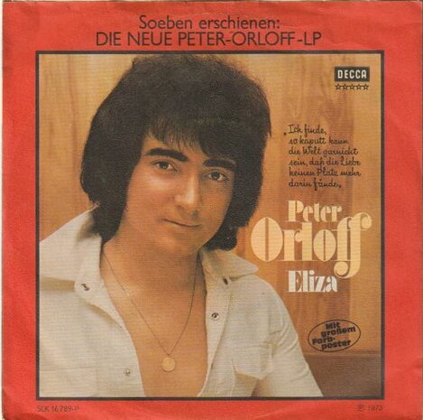 Peter Orloff - Das hab ich so gerne an dir + Folg deinem stern (Vinylsingle)