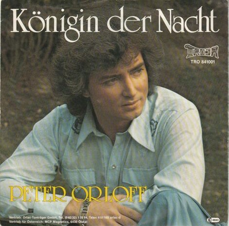 Peter Orloff - Konigin Der Nacht + Eine Zweite Chance (Vinylsingle)