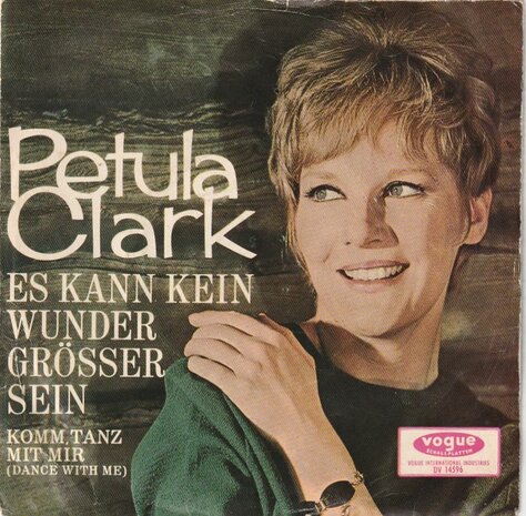 Petula Clark - Es kann kein wunder grosser sein + Komm. tanz mit mir (Vinylsingle)