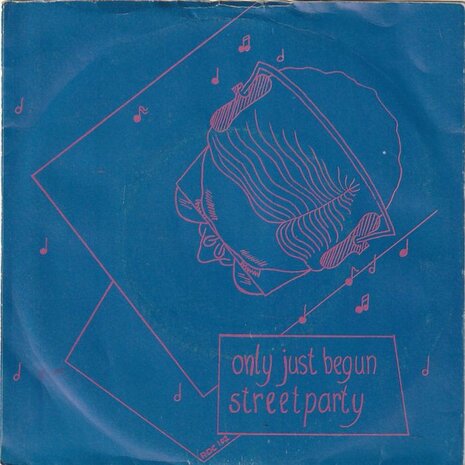 Priscilla van den Broek / Street Party - Only just begun + Street Party (Vinylsingle)