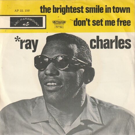 Ray Charles - Brightest smile in town + Don't set me free (Vinylsingle)