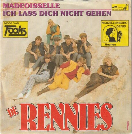 Rennies - Ich lass dich nicht gehen + Madeoisselle (Vinylsingle)