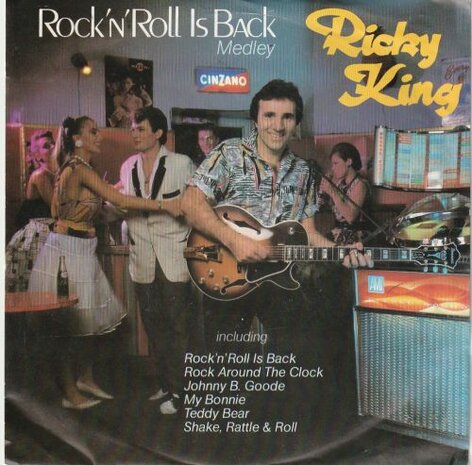 Ricky King - Rock 'n' Roll is back medley + Love me tender (Vinylsingle)