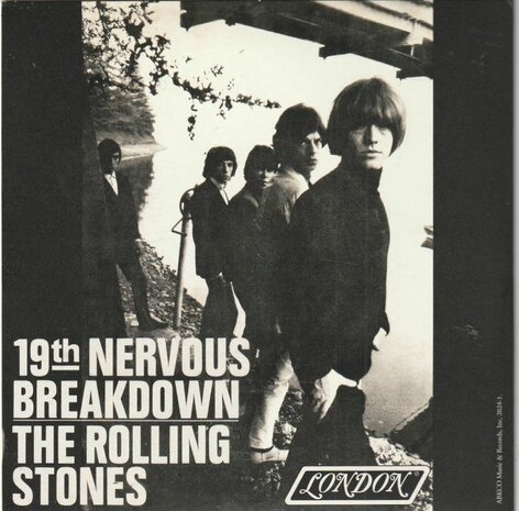 Rolling Stones - 19th nervous breakdown + Sad Day (Vinylsingle)