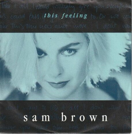 Sam Brown - This feeling + Soldiers (Vinylsingle)