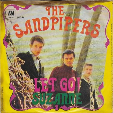 Sandpipers - Let Go + Suzanne (Vinylsingle)