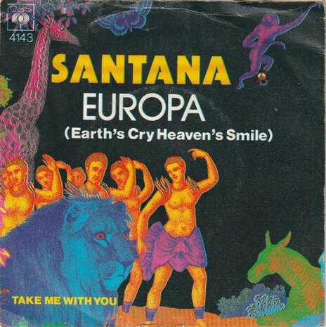 Santana - Europa + Take me with you (Vinylsingle)