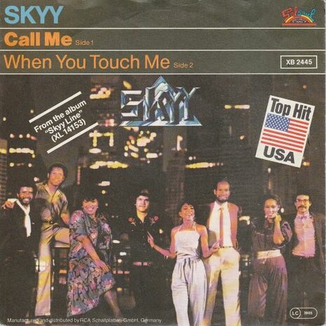 Skyy - Call me + Girl in blue (Vinylsingle)