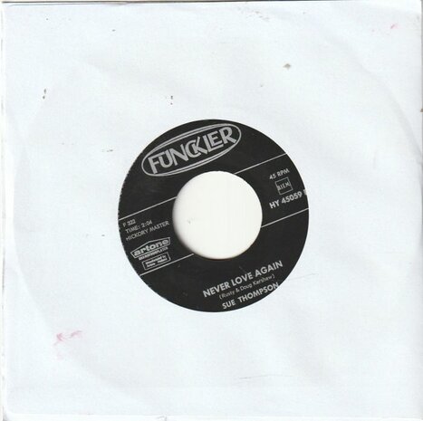 Sue Thompson - Norman + Never love again (Vinylsingle)