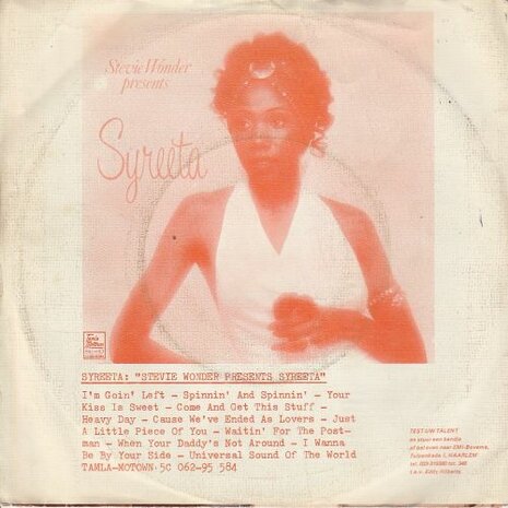 Syreeta - Harmour love + Cause we've ended as lovers (Vinylsingle)