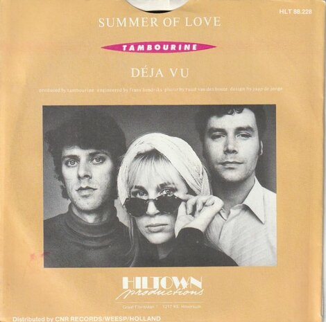 Tambourine - Summer of love + Deja-vu (Vinylsingle)