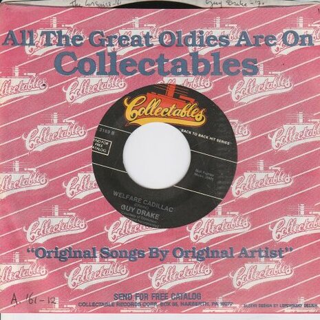 The Corsairs / Guy Drake - Smoky Places + Welfare Cadillac (Vinylsingle)